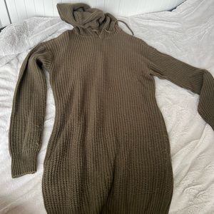 Fall sweater dress